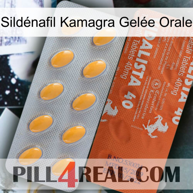 Sildénafil Kamagra Gelée Orale 43